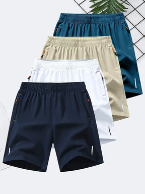 (Super Liquidação) Kit Bermudas de Seda Premium Zalven - COMPRE 1 LEVE 4.