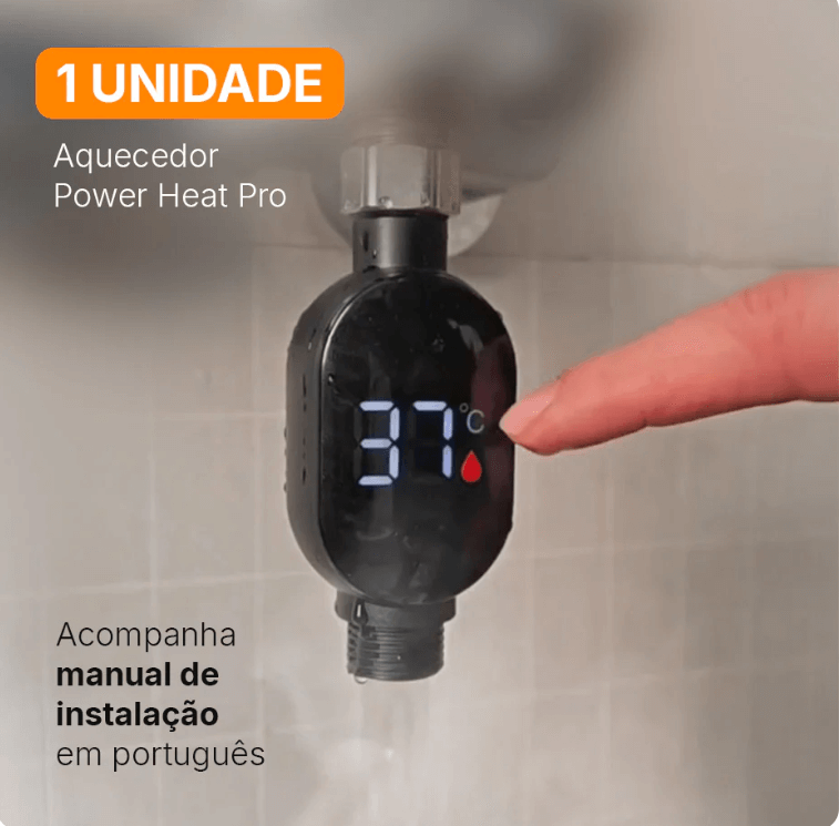 Aquecedor de Torneira Potente e Econômico [LANÇAMENTO 2025]