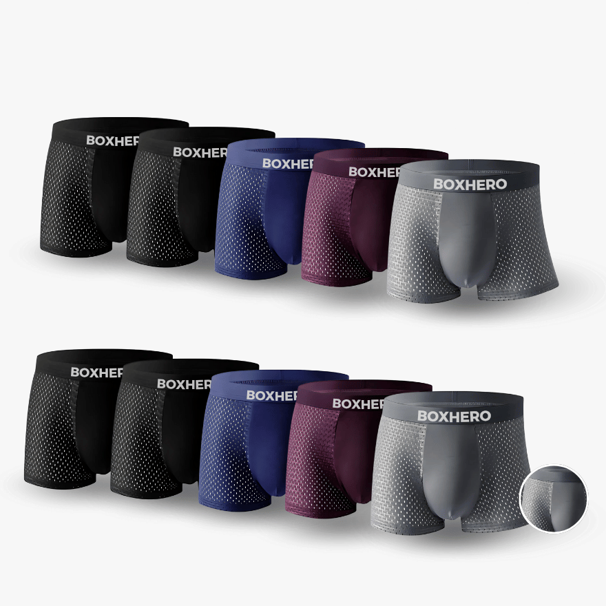 BoxHero™ - Cueca de Seda Premium [COMPRE 5, LEVE 10]